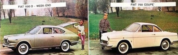 Moretti Modellprogramm 1964 Automobilprospekt (0276)